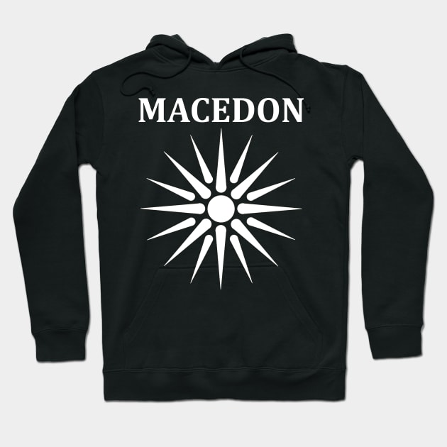 Macedon Alexander the Great Sun Hoodie by AgemaApparel